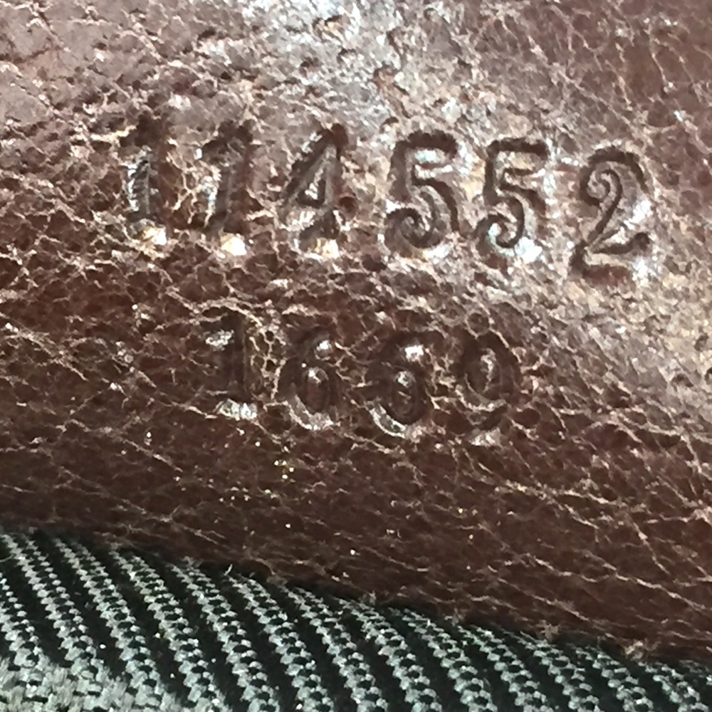 Jackie Gg Logo Guccissima Leather Backpack - Picture 13 of 15
